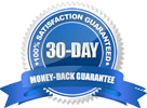 100% Money Back Satisfaction Guaranteed